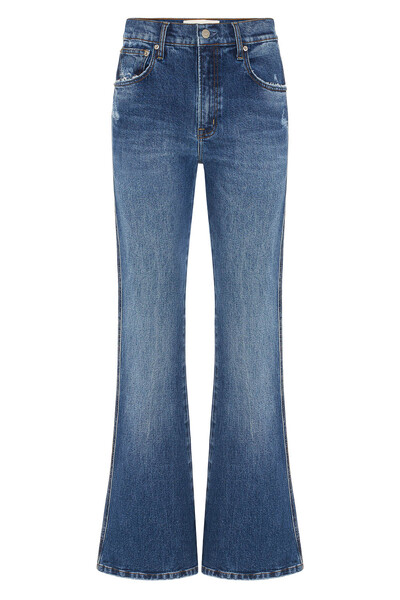 Foto Calça 70'S Stretch Jeans Escuro