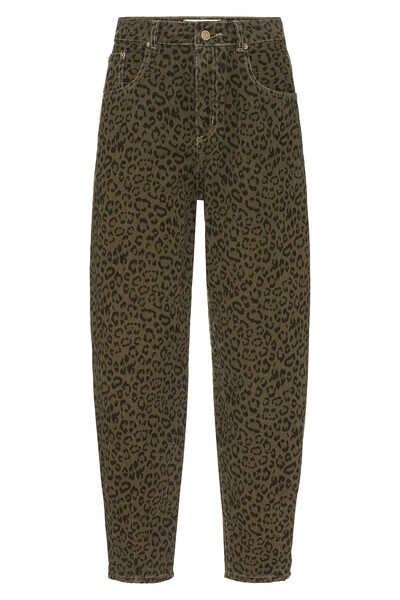 Foto Calça Balloon Onça Green Denim
