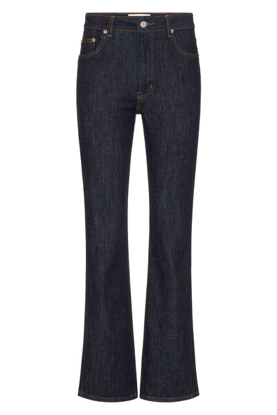 Foto Calça Bootleg Raw Denim