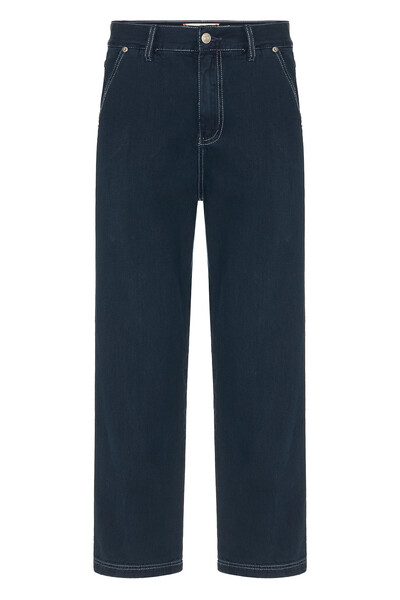 Foto Calça Relaxed Navy Denim