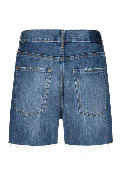 FotoBermuda Wide Jeans Escuro