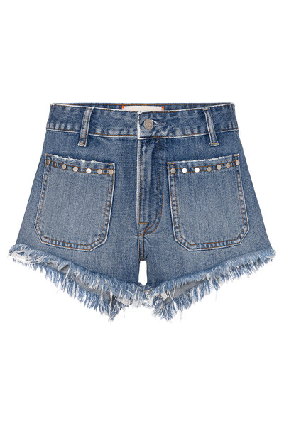 FotoShort Resort 70's Jeans Médio