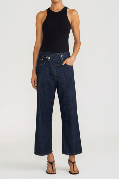 Foto Calça Crossover Raw Denim