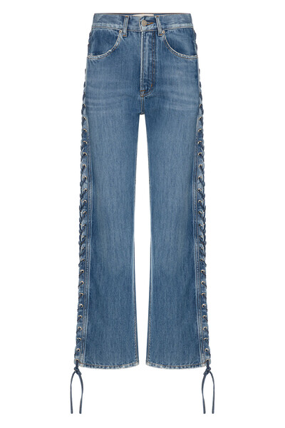 Foto Calça 90'S Laces Jeans Médio