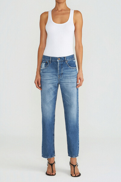 FotoCalça Boyfriend Jeans Escuro