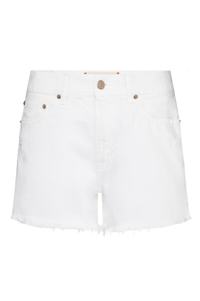 Foto Short Urban White Denim