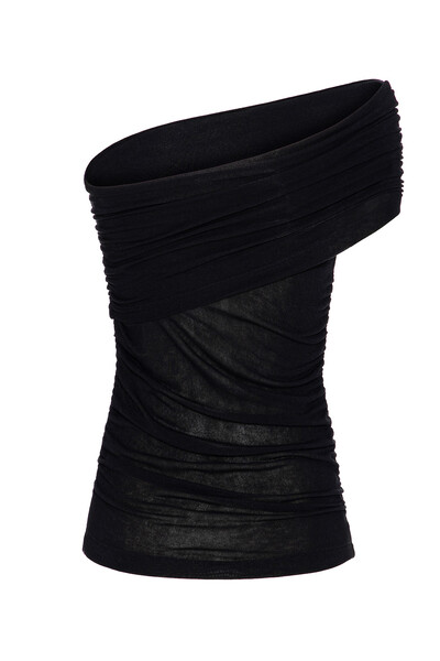 Foto Top Kiara Malha Preta