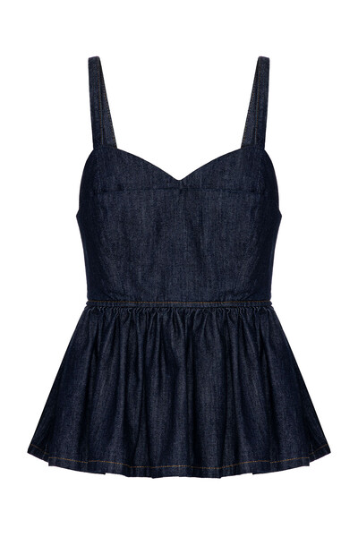 FotoTop Paplum Raw Denim