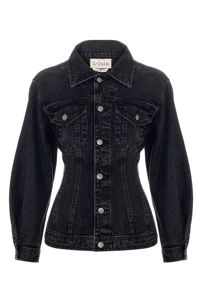 Foto Jaqueta Laces Black Jeans