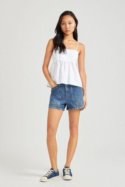 FotoShort Lily Jeans Escuro