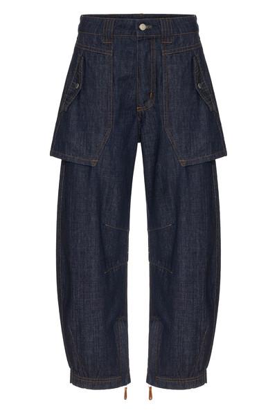 Foto Calça Curve Overlap Raw Denim