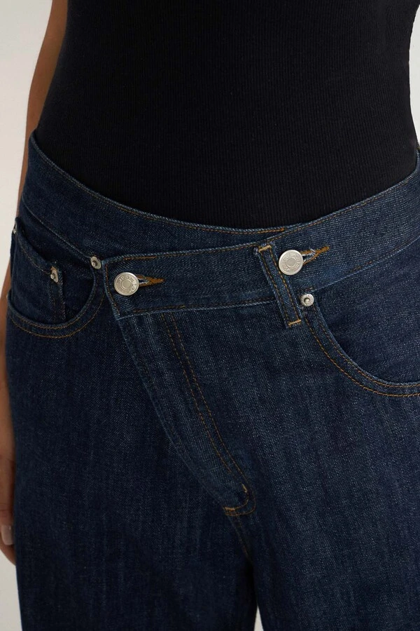Calça Crossover Raw Denim