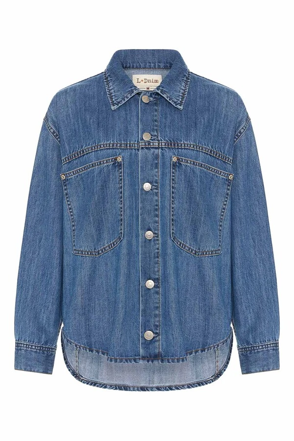 Camisa Jaqueta Daily Jeans Médio