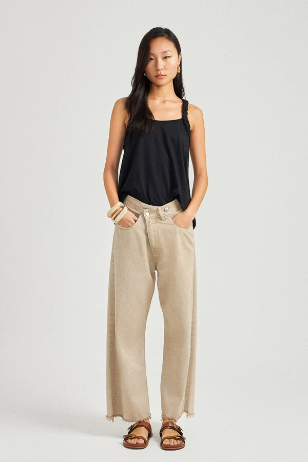 Calça Cross Over Chino Denim