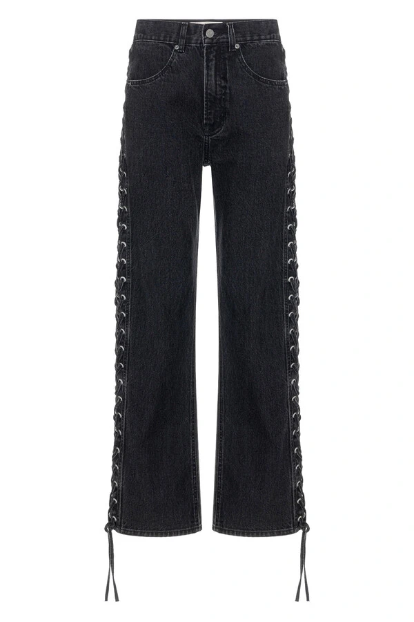 Calça 90'S Laces Black Jeans