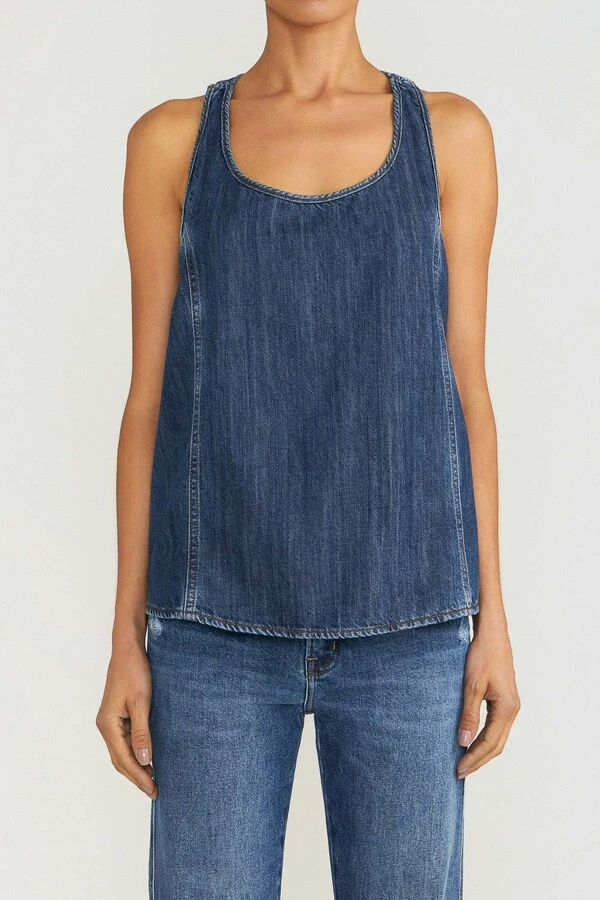 Regata Oversized Dark Wash Jeans