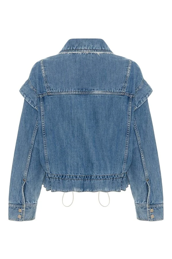 Jaqueta Flow Jeans Médio