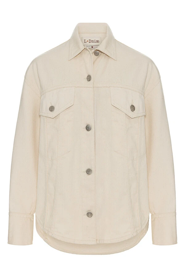 Camisa Jaqueta Natural Denim