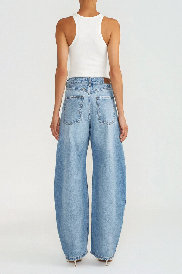 Calça Arc Layer Jeans Médio
