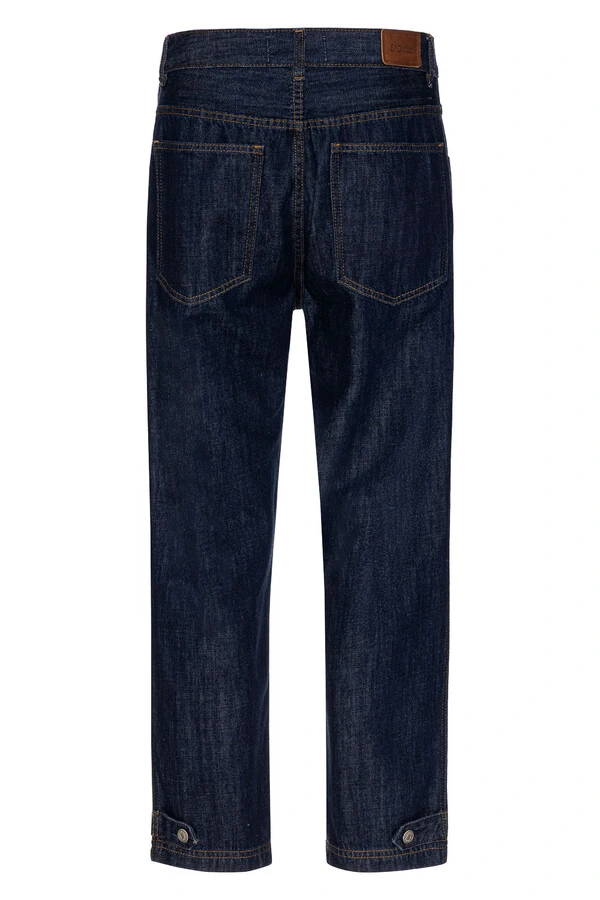Calça Relaxed Raw Denim