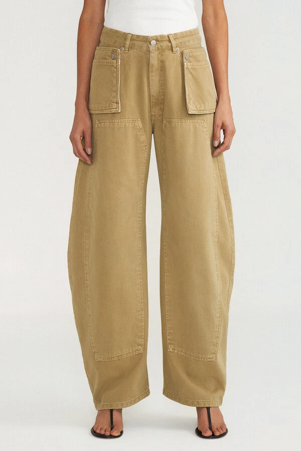 Calça Arc Layer Khaki Denim