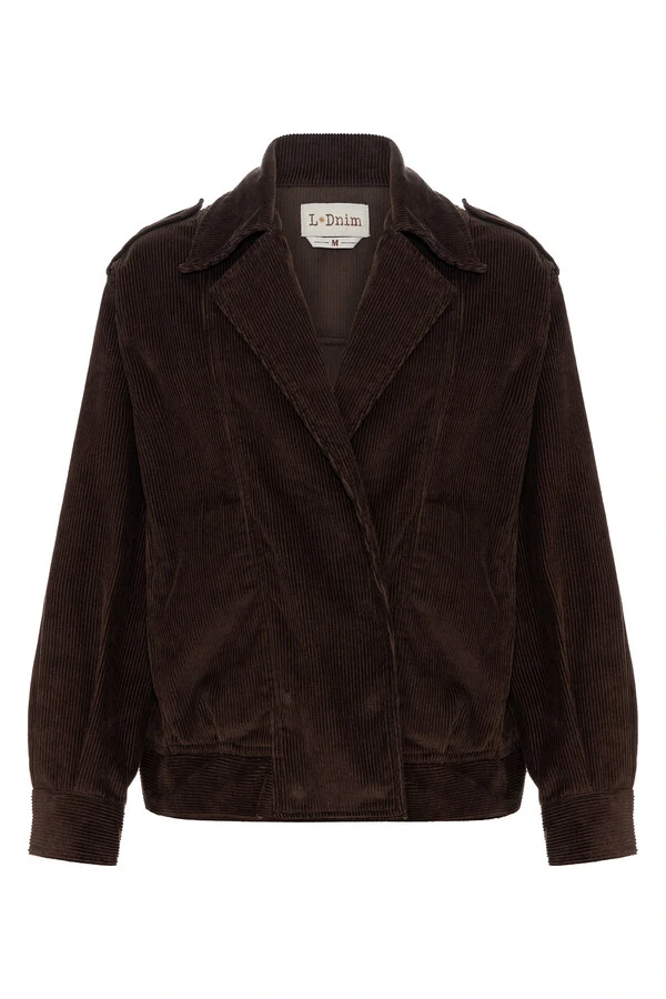 Jaqueta Button Corduroy