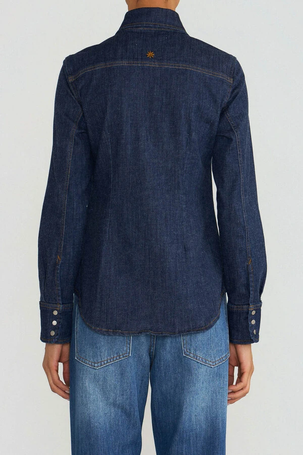 Camisa Stretch Raw Denim