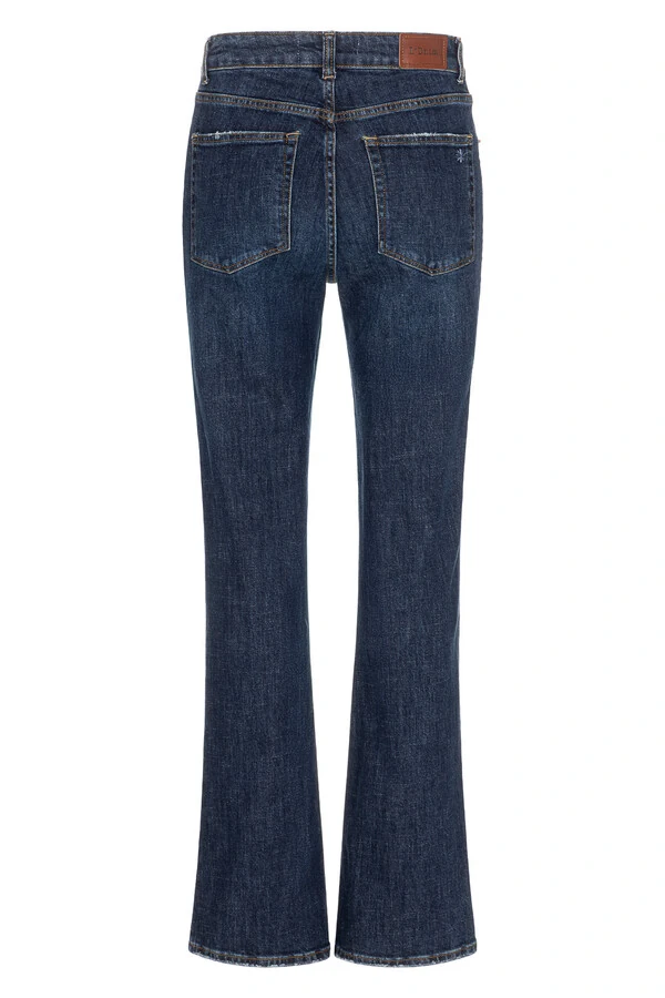 Calça Bootleg Jeans Escuro