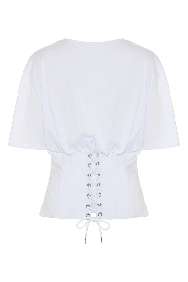 Blusa Corset Branca