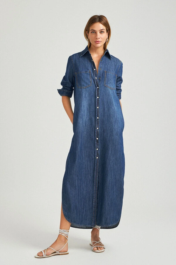 Vestido Chemise Jeans