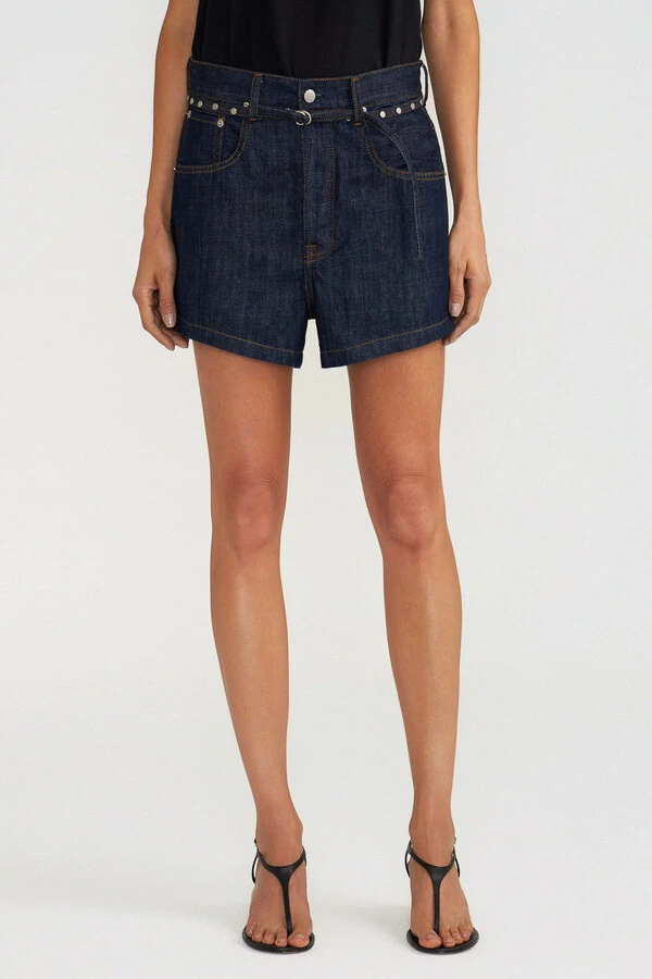 Shorts Loose Raw Denim