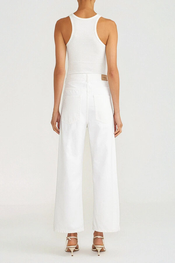 Calça Crossover White Denim