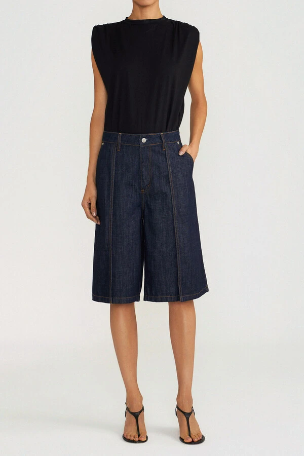 Jorts Folder Raw Denim