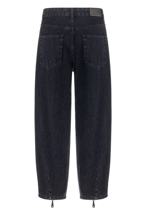 Calça Balloon Ziper Black Jeans