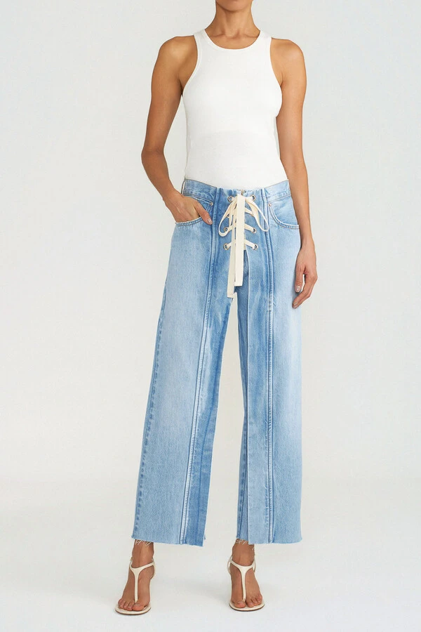 Calça Corset Jeans Vintage