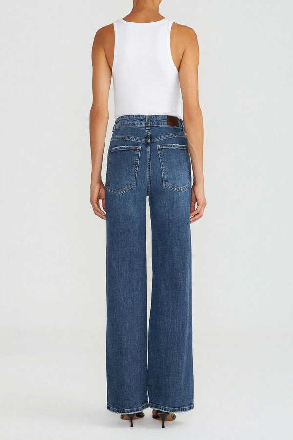 Calça Long Marine Jeans Médio