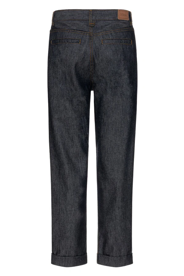 Calça Relaxed No Wash Denim