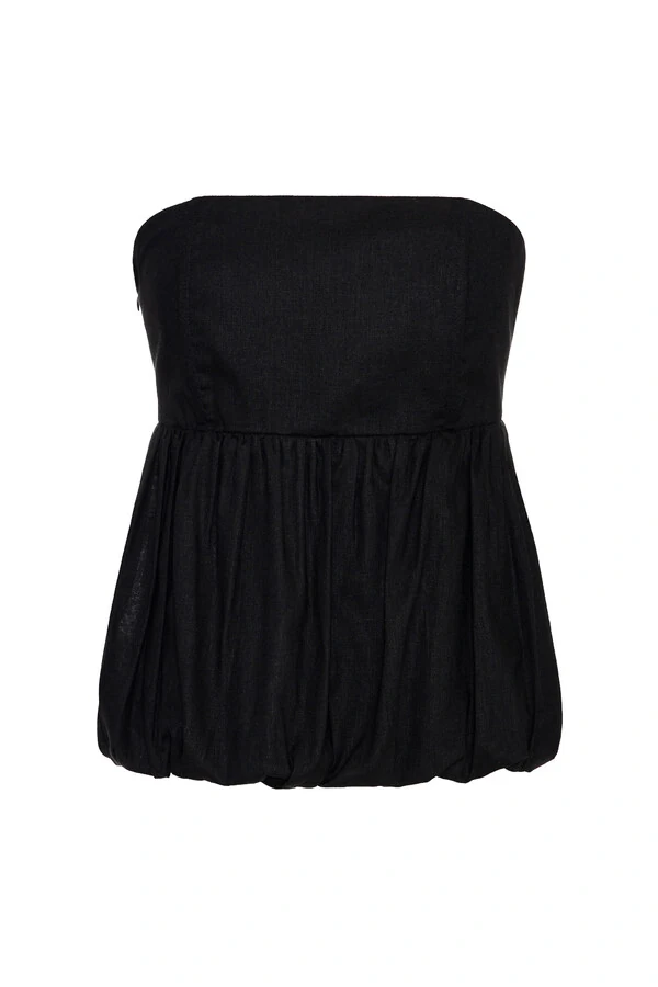 Top Lila Preto