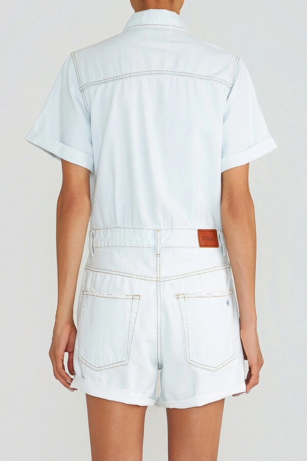 Macaquinho Wide Jeans Vintage