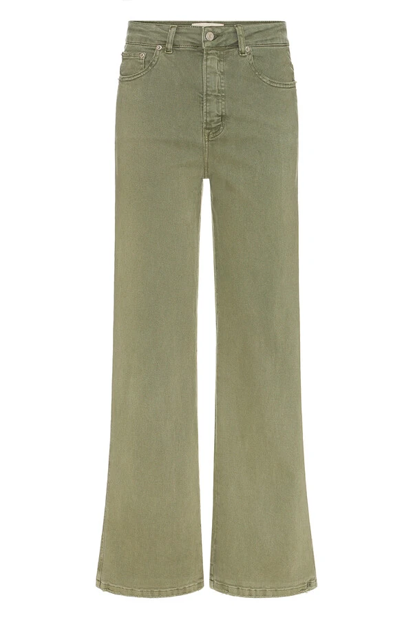 Calça Long Marine Green Denim