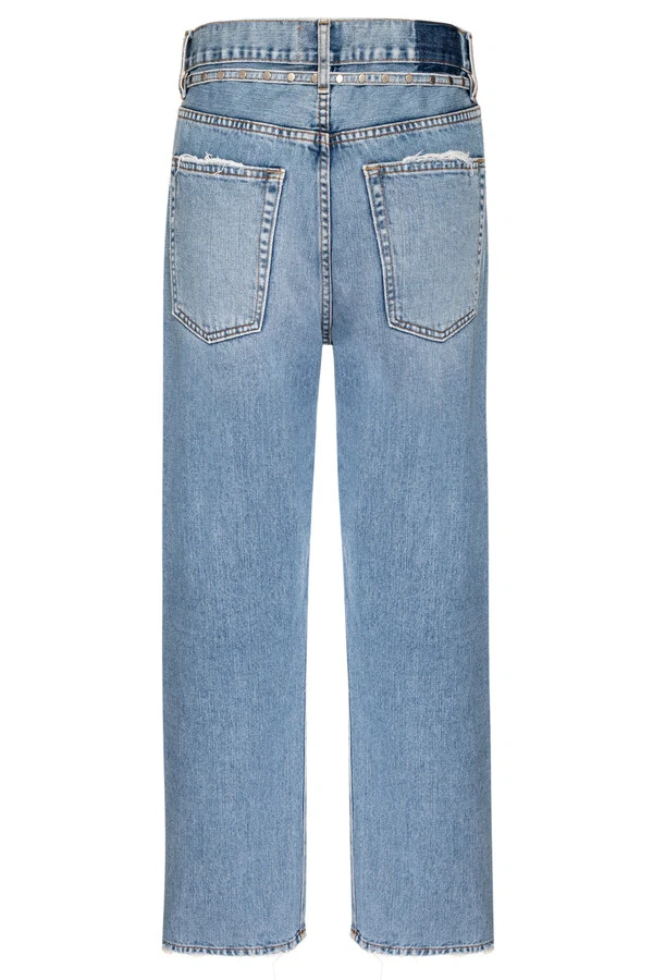 Calça Loose Jeans Vintage