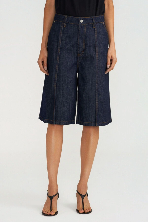 Jorts Folder Raw Denim