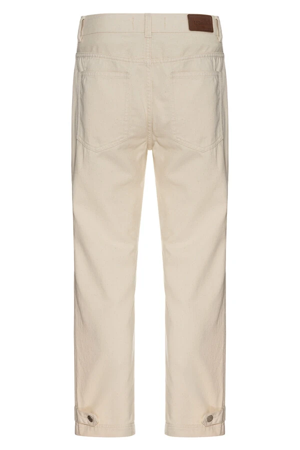 Calça Relaxed Natural Denim