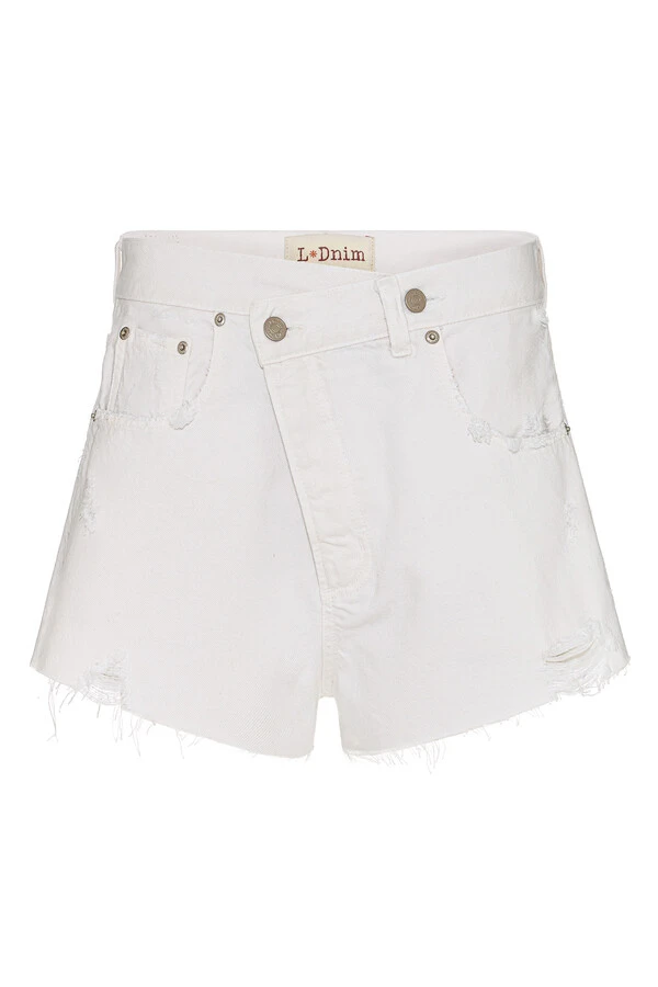 Shorts Crossover White Denim