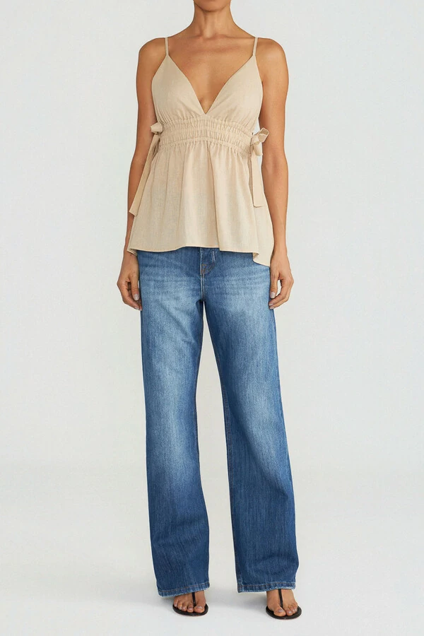 Top Capri Cambraia Chino