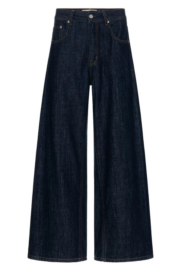 Calça Wide Shift Raw Denim