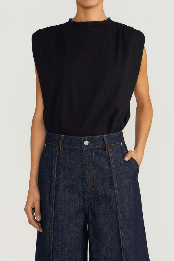 Muscle Tee Preto