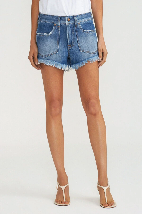 Shorts Ibiza Jeans Médio