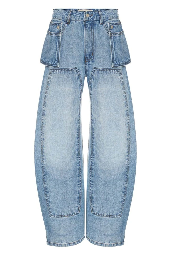 Calça Arc Layer Jeans Médio