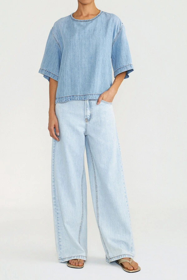 T-Shirt Oversized Jeans Vintage